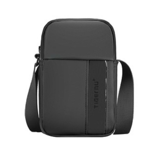 Tigernu T-L8135, Τσαντάκι Χιαστί, Ύφασμα, Μαύρο