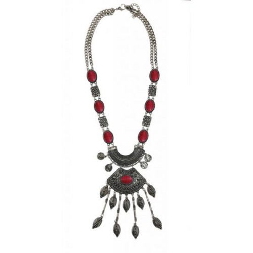 Kostibas 1014-642AE, Κολιέ, Bojo, Πέτρα, Κοραλί