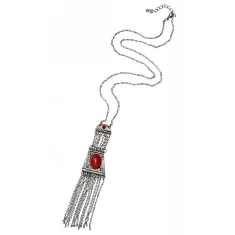 Kostibas 1014-617AE, Κολιέ, Bojo, Πέτρα, ΤΕ, Κοραλί