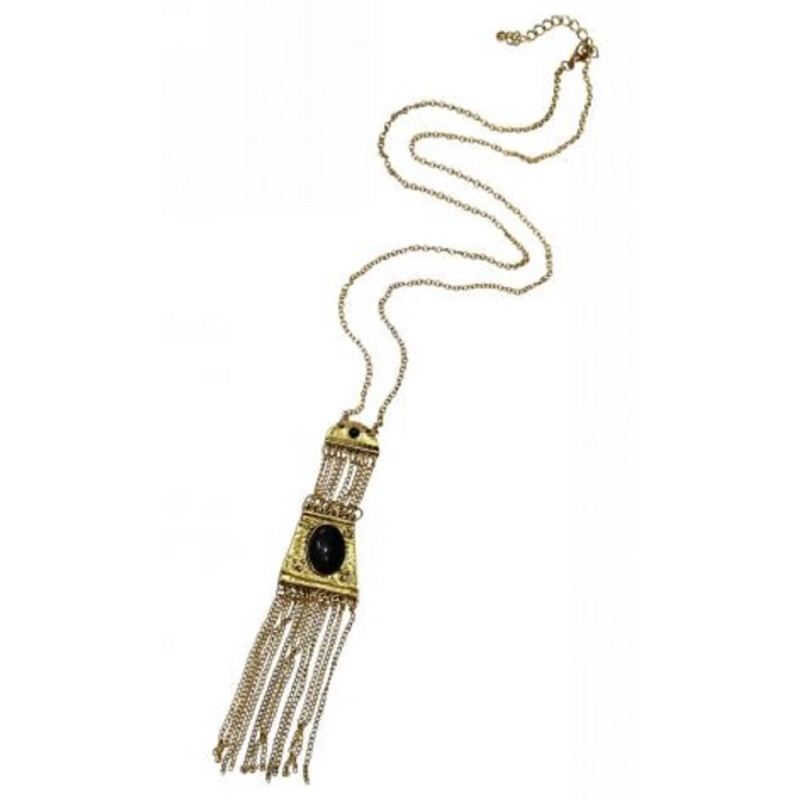 Kostibas 1014-617XM, Κολιέ, Bojo, Πέτρα, ΤΕ, Μαύρο