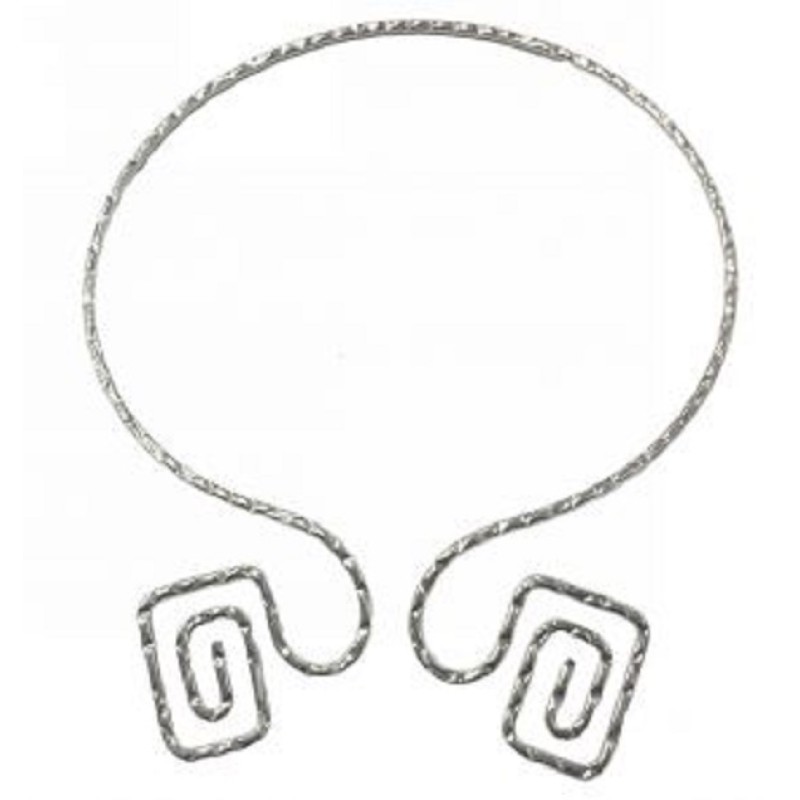 Kostibas 1012-623A, Κολιέ, Αρχαιοελληνικό, Μεταλλικό, Ασημί