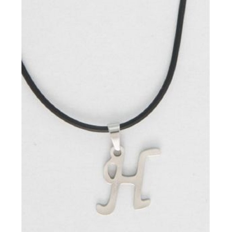 Kostibas 1013-500KH, Κολιέ, Ατσάλι, Μονόγραμμα, Ασημί