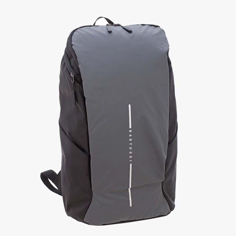 Bartuggi 718-5818, Σακίδιο Πλάτης, Ύφασμα/Δερματίνη, Γκρι