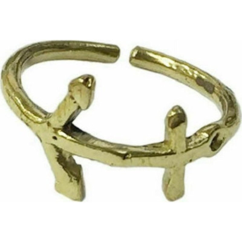 Kostibas 2512-181, Δαχτυλίδι, Copper, Μεταλλικό, Χρυσό
