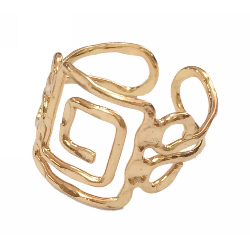 Kostibas 2512-612X, Δαχτυλίδι, Αρχαιοελληνικό, Μεταλλικό, Χρυσό