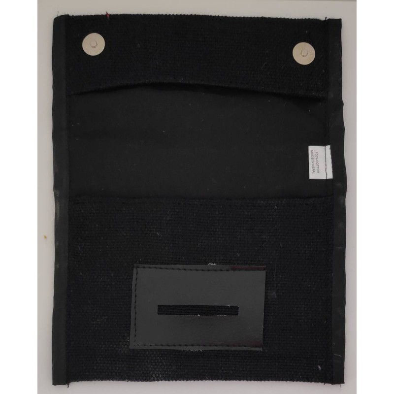 Kostibas 6571-701AM, Καπνοθήκη, Ύφασμα, Με κουμπί, Μαύρο