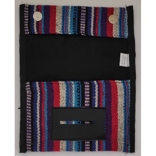 Kostibas 6571-701AL, Καπνοθήκη, Ύφασμα, Με κουμπί, Πολύχρωμο Μωβ