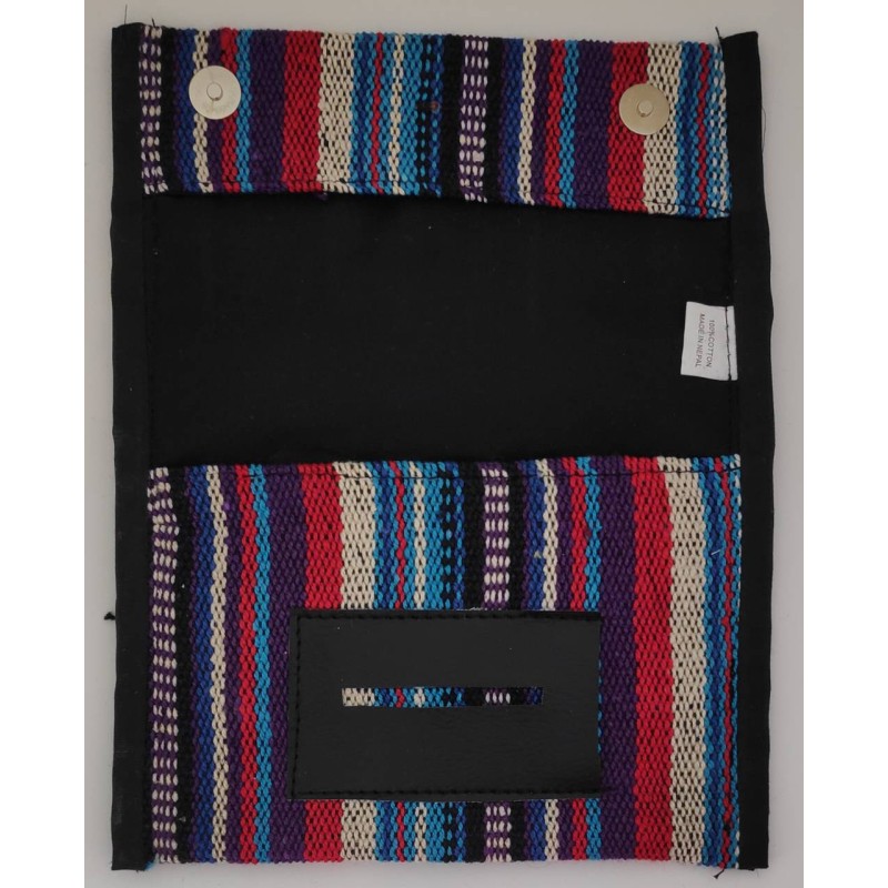 Kostibas 6571-701AL, Καπνοθήκη, Ύφασμα, Με κουμπί, Πολύχρωμο Μωβ