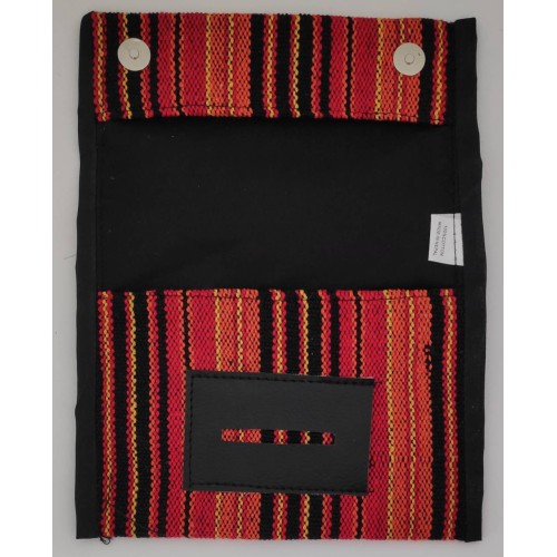 Kostibas 6571-701AG, Καπνοθήκη, Ύφασμα, Με κουμπί, Πολύχρωμο Πορτοκαλί