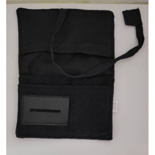 Kostibas 6571-701BM, Καπνοθήκη, Ύφασμα, Με κορδόνι, ΤΕ, Μαύρο