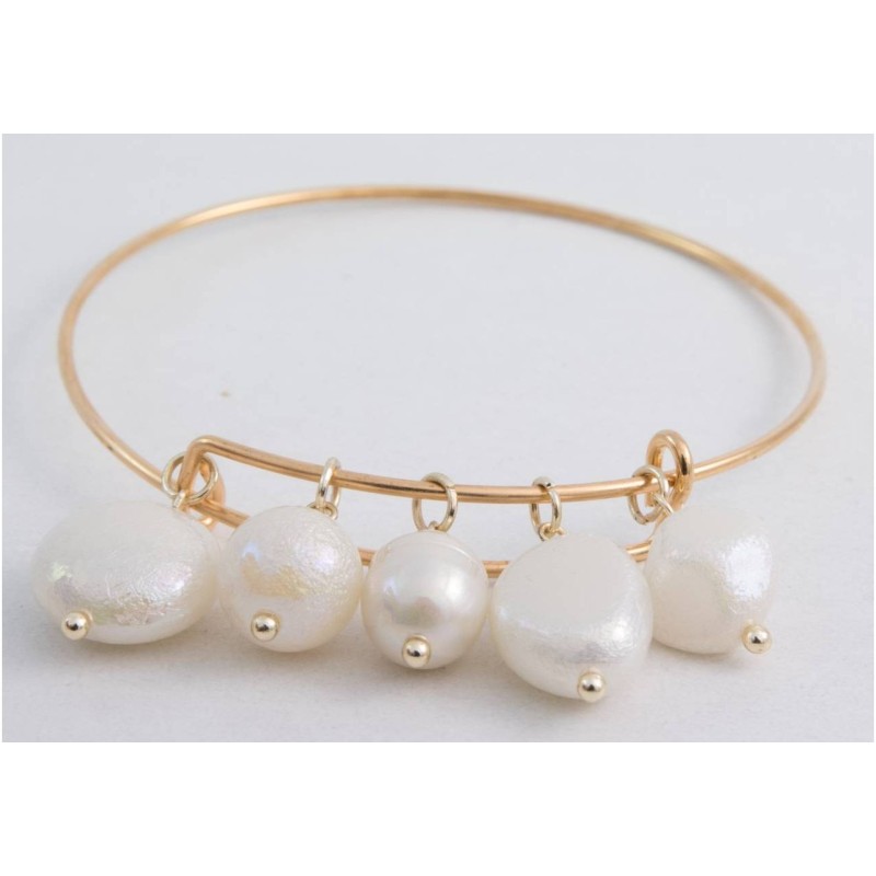 Βραχιόλι, Kostibas 1512-842XL, CCB, Μεταλλικό, Λευκό