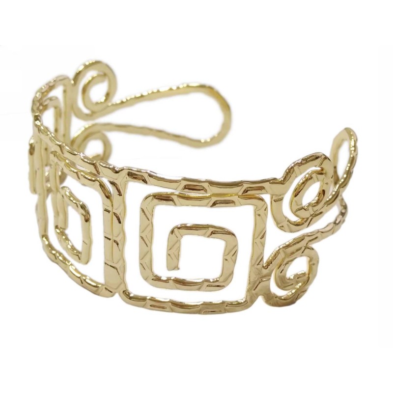 Kostibas 1512-771X, Βραχιόλι, Αρχαιοελληνικό, Μεταλλικό, Χρυσό