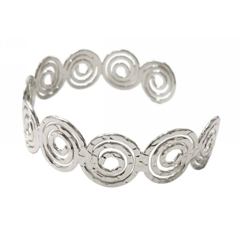 Kostibas 1512-767A, Βραχιόλι, Αρχαιοελληνικό, Μεταλλικό, ΤΕ, Ασημί