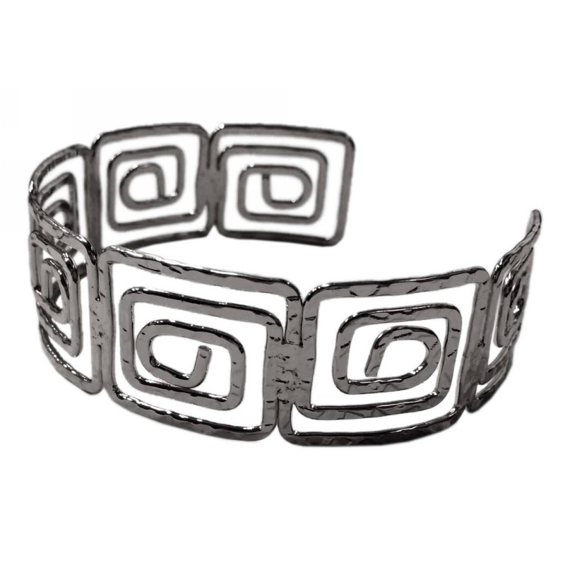 Kostibas 1512-766M, Βραχιόλι, Αρχαιοελληνικό, Μεταλλικό, Μαύρο