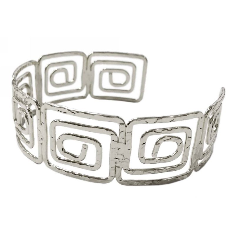 Kostibas 1512-766A, Βραχιόλι, Αρχαιοελληνικό, Μεταλλικό, Ασημί