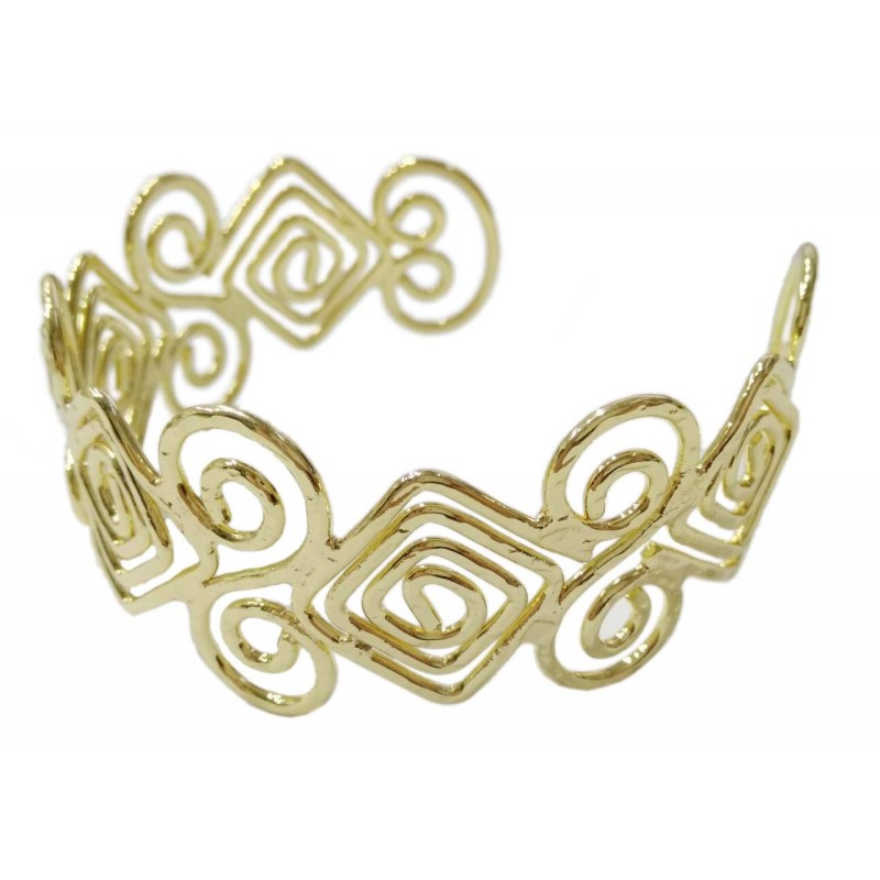 Kostibas 1512-763X, Βραχιόλι, Αρχαιοελληνικό, Μεταλλικό, ΤΕ, Χρυσό