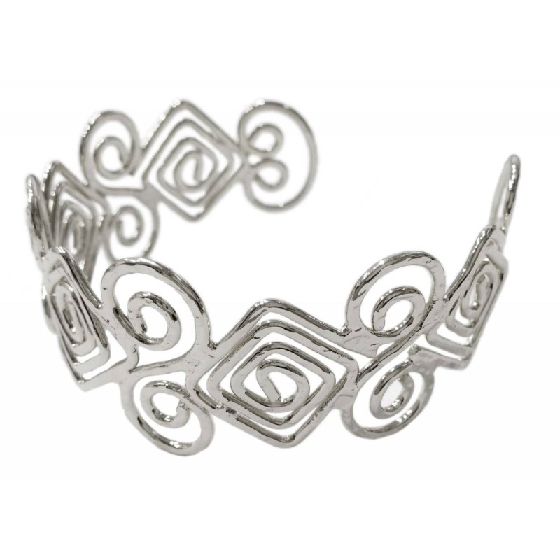 Kostibas 1512-763A, Βραχιόλι, Αρχαιοελληνικό, Μεταλλικό, Ασημί