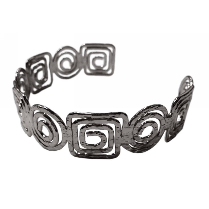 Kostibas 1512-762M, Βραχιόλι, Αρχαιοελληνικό, Μεταλλικό, Μαύρο