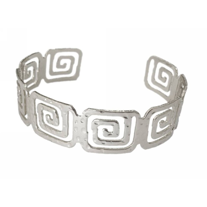 Kostibas 1512-676A, Βραχιόλι, Αρχαιοελληνικό, Μεταλλικό, Ασημί