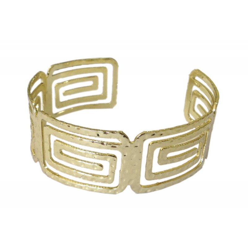 Kostibas 1512-675X, Βραχιόλι, Αρχαιοελληνικό, Μεταλλικό, ΤΕ, Χρυσό