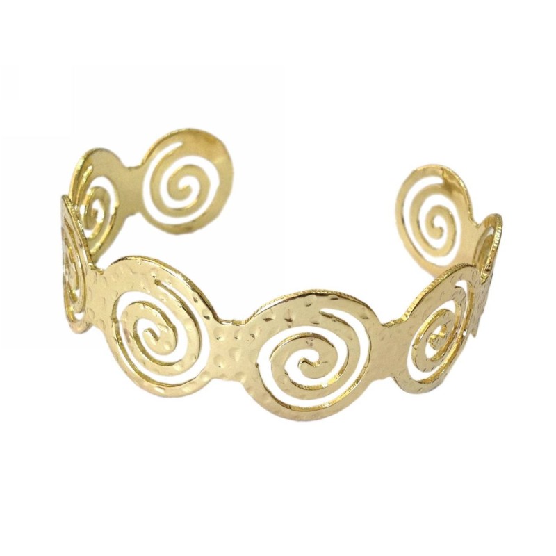 Kostibas 1512-674X, Βραχιόλι, Αρχαιοελληνικό, Μεταλλικό, ΤΕ, Χρυσό