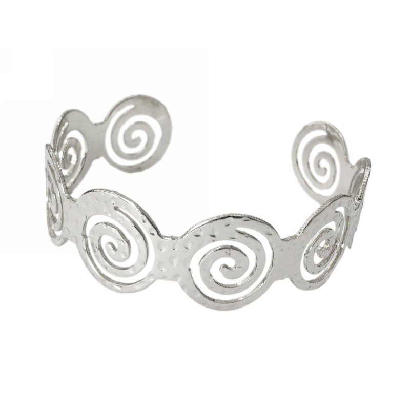 Kostibas 1512-674A, Βραχιόλι, Αρχαιοελληνικό, Μεταλλικό, Ασημί