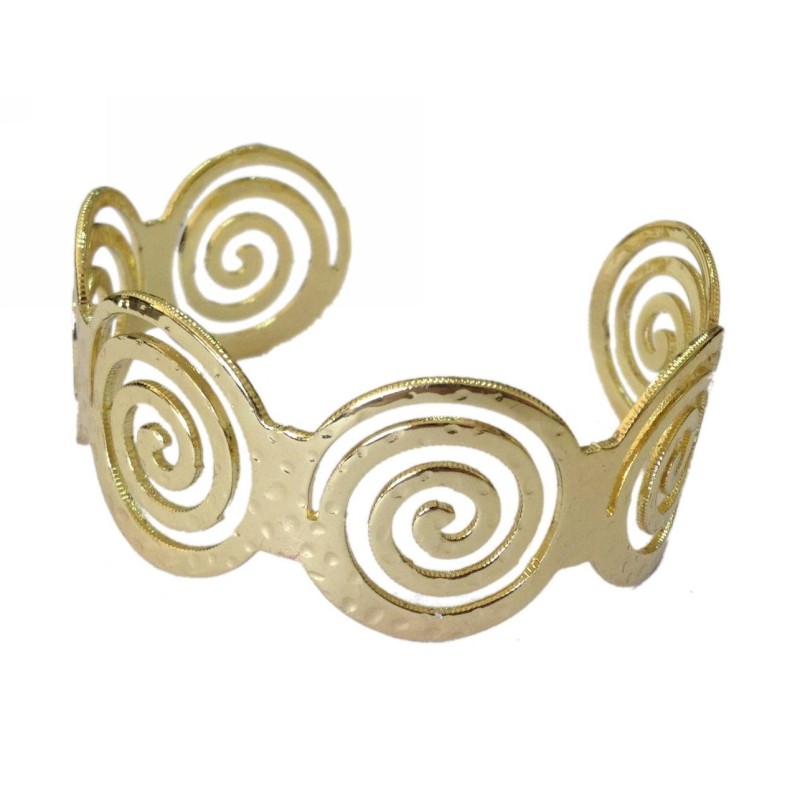 Kostibas 1512-673X, Βραχιόλι, Αρχαιοελληνικό, Μεταλλικό, ΤΕ, Χρυσό