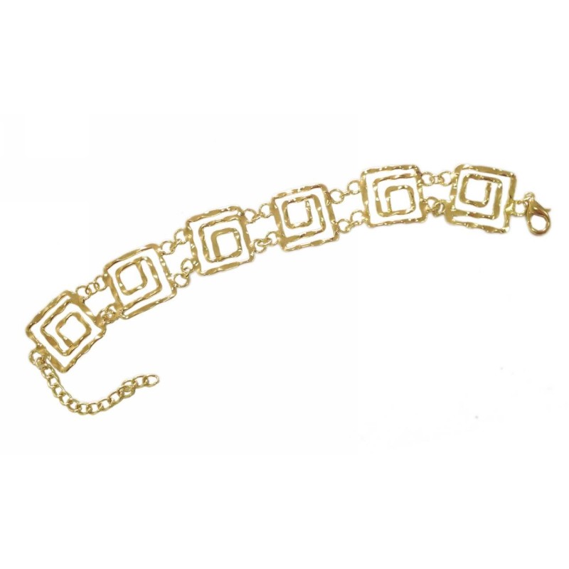 Kostibas 1512-659X, Βραχιόλι, Αρχαιοελληνικό, Μεταλλικό, ΤΕ, Χρυσό