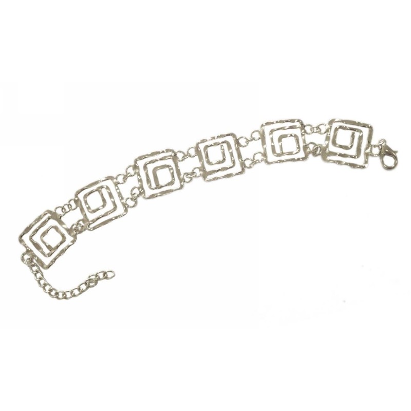 Kostibas 1512-659A, Βραχιόλι, Αρχαιοελληνικό, Μεταλλικό, Ασημί