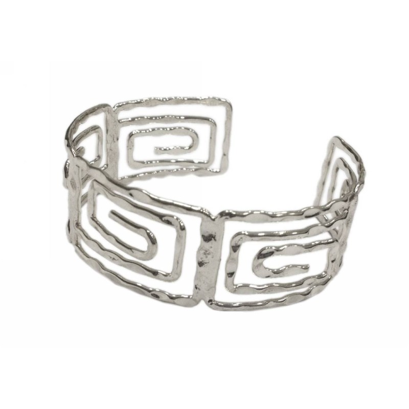 Kostibas 1512-657A, Βραχιόλι, Αρχαιοελληνικό, Μεταλλικό, Ασημί