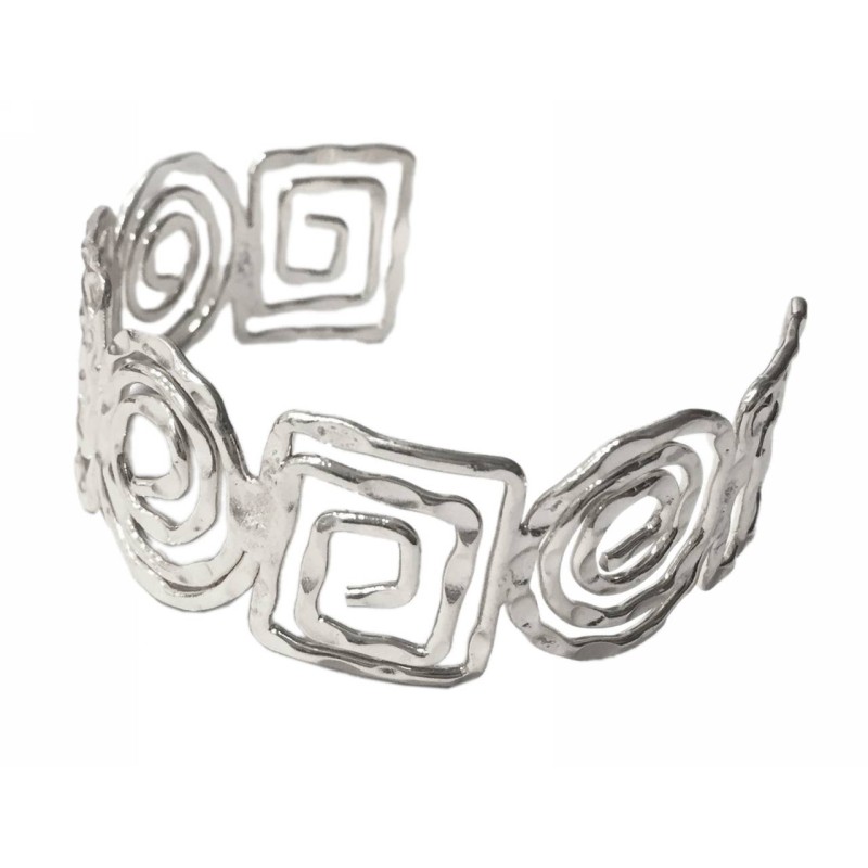 Kostibas 1512-655A, Βραχιόλι, Αρχαιοελληνικό, Μεταλλικό, Ασημί