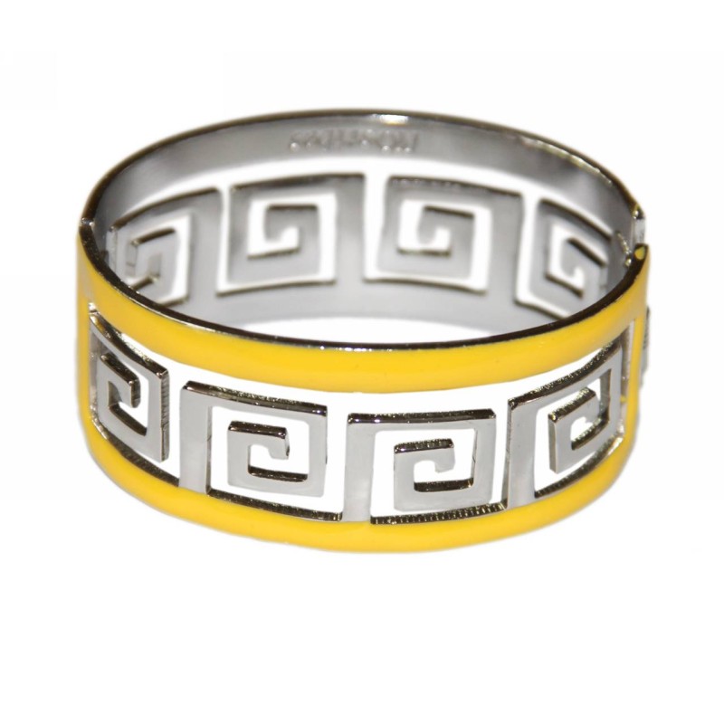 Kostibas 1510-244Y, Βραχιόλι, Αρχαιοελληνικό, Μεταλλικό, Κίτρινο