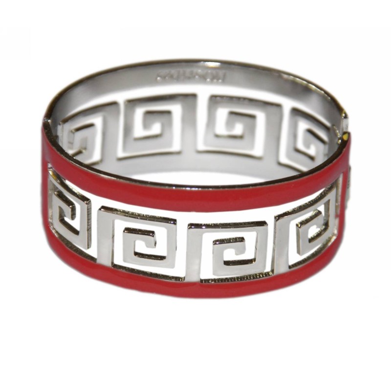 Kostibas 1510-244U, Βραχιόλι, Αρχαιοελληνικό, Μεταλλικό, Κόκκινο