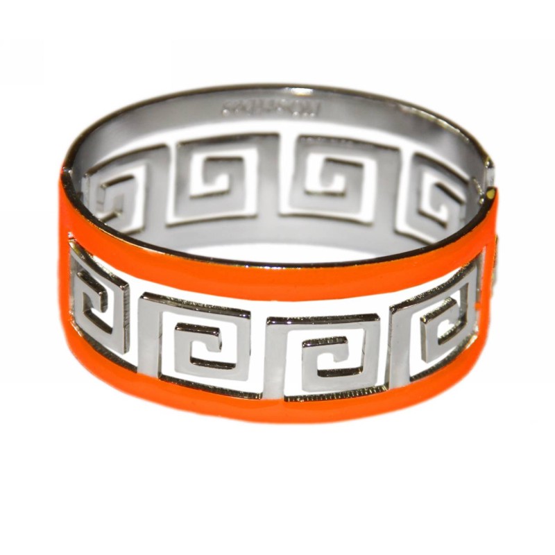 Kostibas 1510-244Q, Βραχιόλι, Αρχαιοελληνικό, Μεταλλικό, Πορτοκαλί