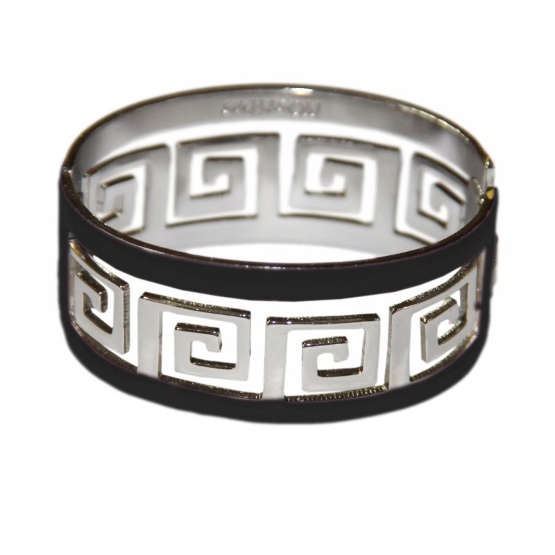 Kostibas 1510-244M, Βραχιόλι, Αρχαιοελληνικό, Μεταλλικό, Μαύρο