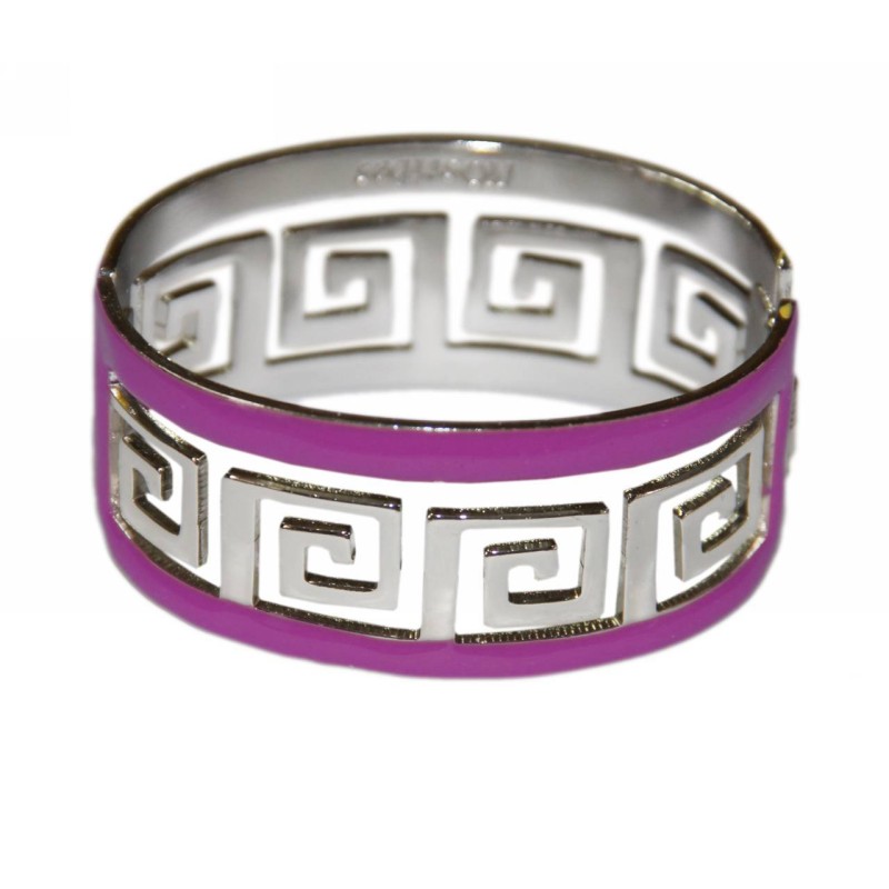 Kostibas 1510-244J, Βραχιόλι, Αρχαιοελληνικό, Μεταλλικό, Μωβ