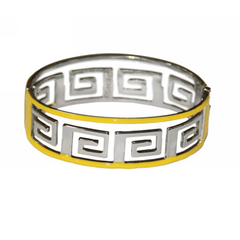 Kostibas 1510-243Y, Βραχιόλι, Αρχαιοελληνικό, Μεταλλικό, Κίτρινο