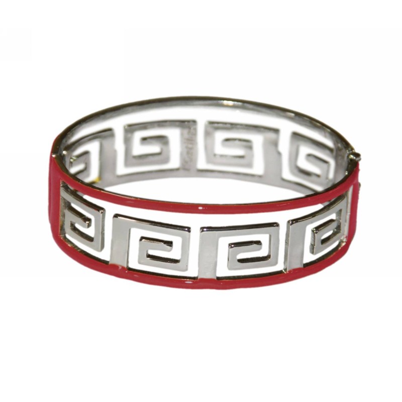 Kostibas 1510-243U, Βραχιόλι, Αρχαιοελληνικό, Μεταλλικό, Κόκκινο