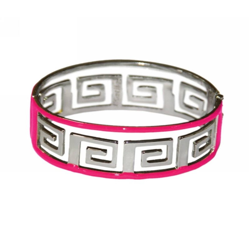 Kostibas 1510-243F, Βραχιόλι, Αρχαιοελληνικό, Μεταλλικό, Φούξια