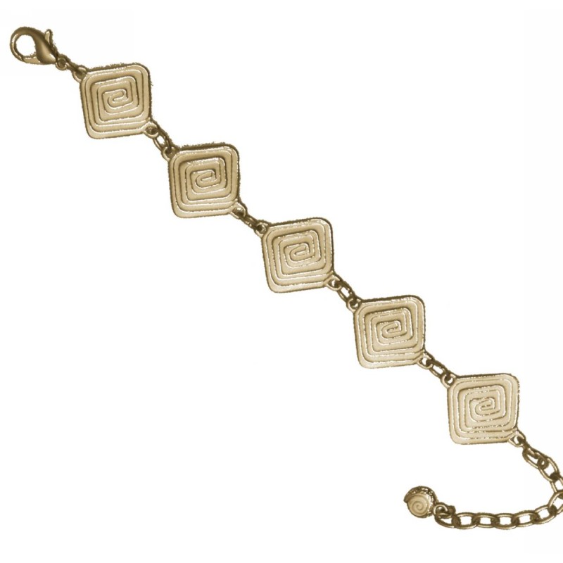 Kostibas 1510-136X1, Βραχιόλι, Αρχαιοελληνικό, Μεταλλικό, Χρυσό