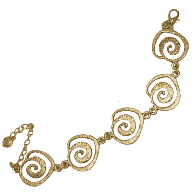 Kostibas 1510-116G, Βραχιόλι, Αρχαιοελληνικό, Μεταλλικό, Χρυσό