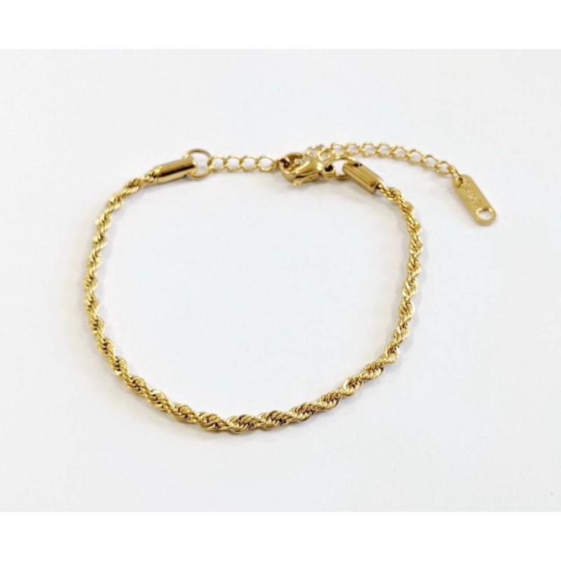 Kostibas 1513-951XE, Βραχιόλι, Ατσάλι, Αλυσίδα, ΤΕ, Χρυσό