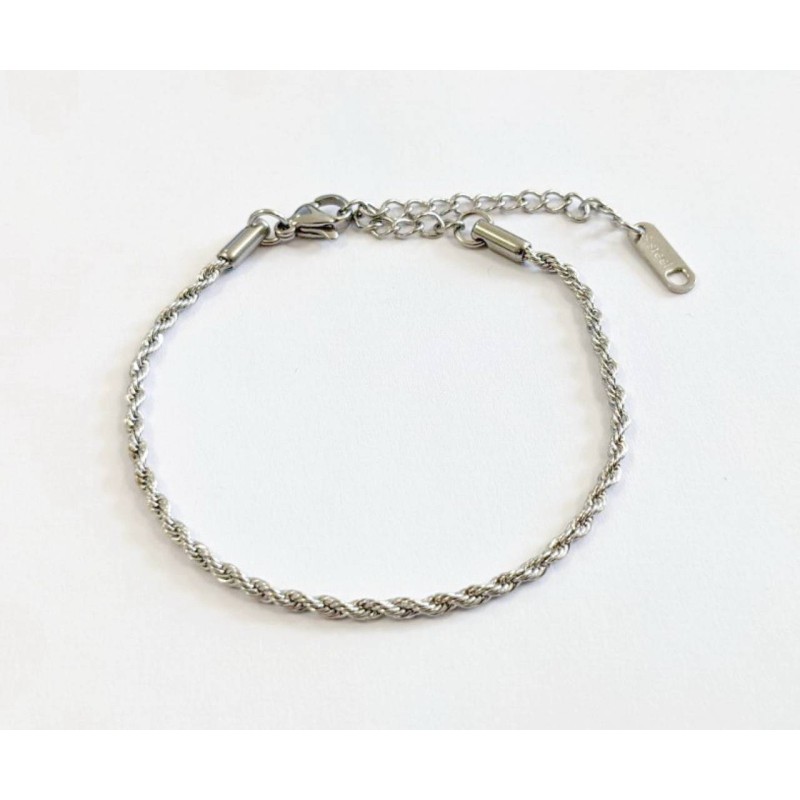 Βραχιόλι, Kostibas 1513-951AD, Ατσάλι, Αλυσίδα, Ασημί