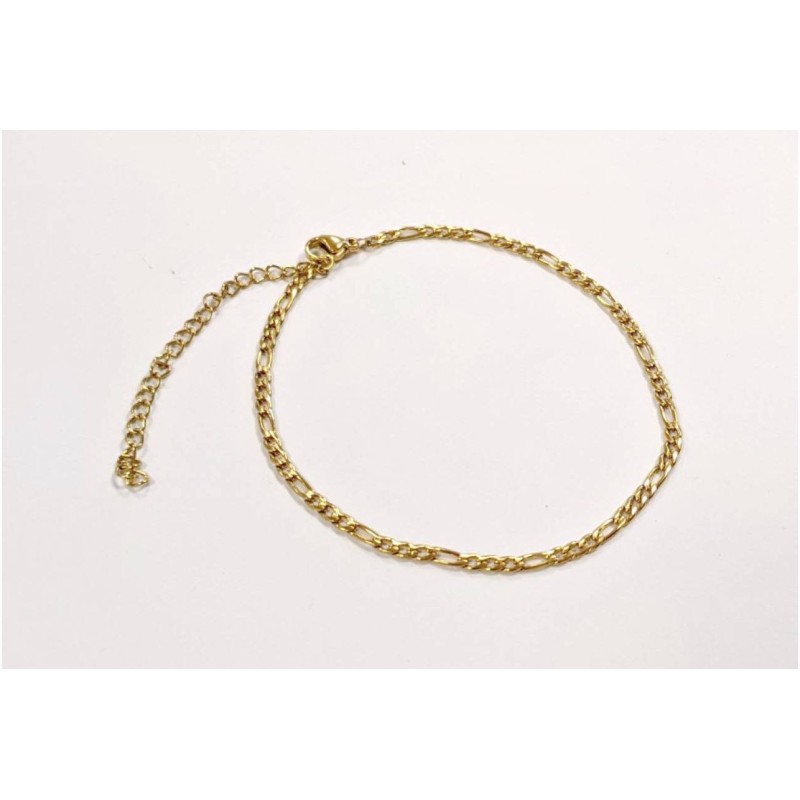 Kostibas 1513-929X, Βραχιόλι, Ατσάλι, Αλυσίδα, Χρυσό