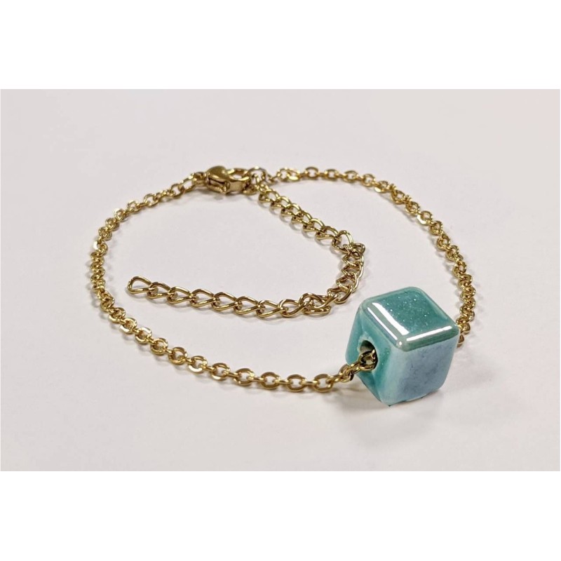 Kostibas 1513-866XP, Βραχιόλι, Ατσάλι, Με μοτίφ, ΤΕ, Πράσινο