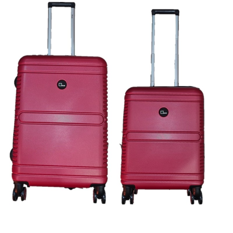 Rain RB80114D, Set Double 65-55cm, Σκληρή, Κόκκινο