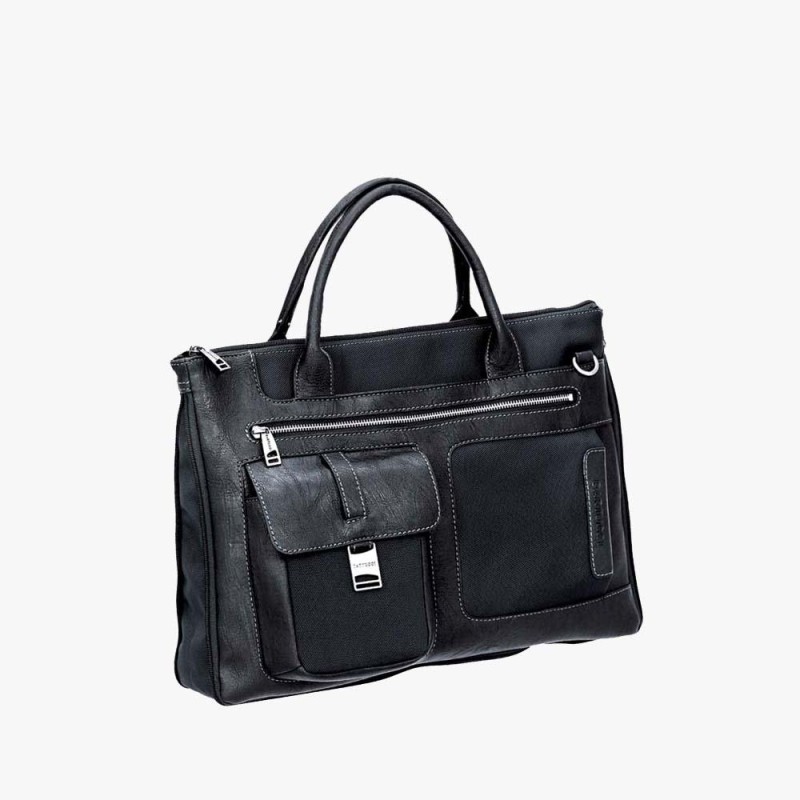 Bartuggi 118-6260, Χαρτοφύλακας, Δερματίνη, Μαύρο