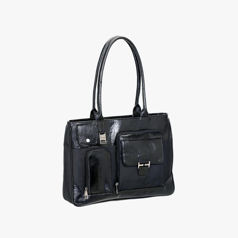 Bartuggi 118-6273, Χαρτοφύλακας, Δερματίνη, Μαύρο