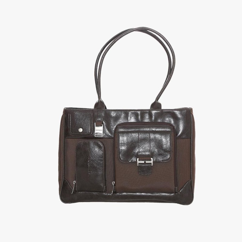 Bartuggi 118-6273, Χαρτοφύλακας, Δερματίνη, Καφέ