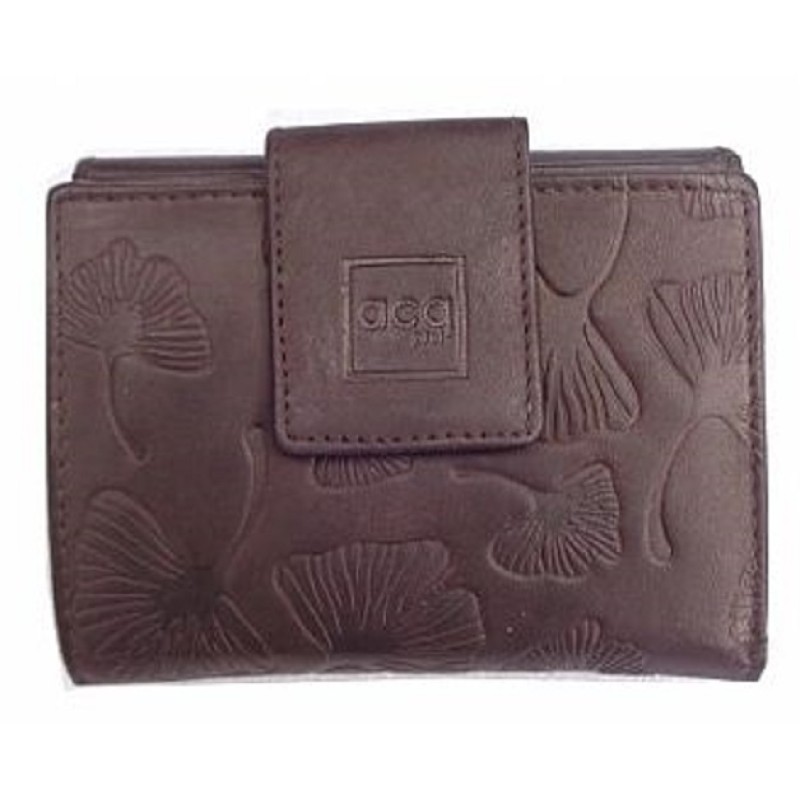 LEY12 Δερμάτινο Γυναικείο Πορτοφόλι, Καφέ